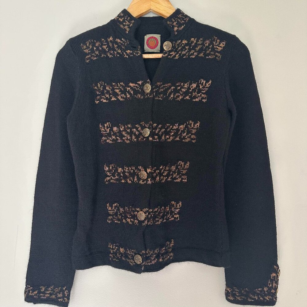 Millma Bolivia Button Front Cardigan Sweater 100% Alpaca - Small